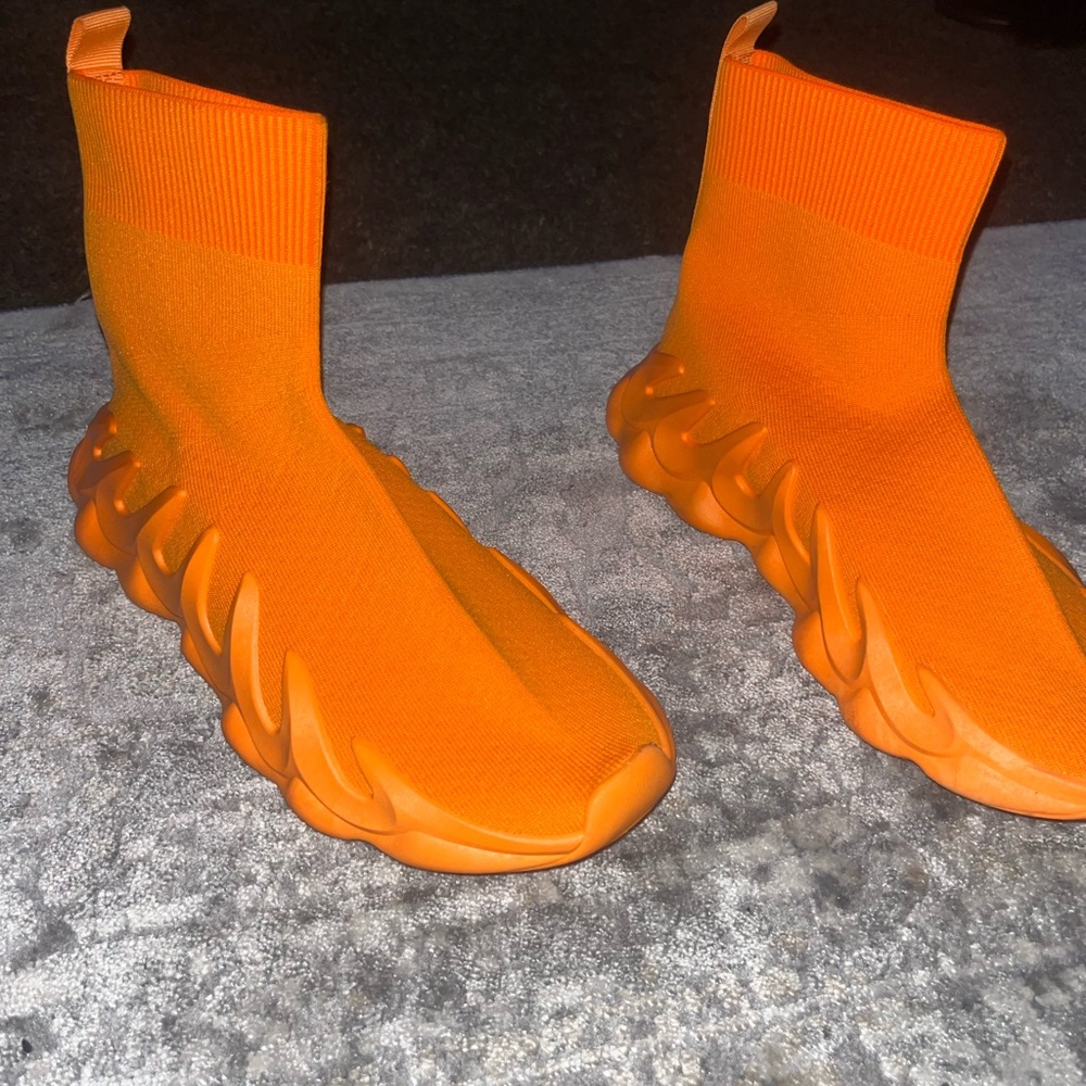 Cape Robbin Orange Athletic Shoes